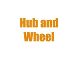 Hub & Wheel 1972-1993 Dodge Dana 60 Rear